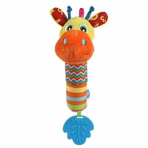 Пищалка с погремушкой - Веселый жирафик (Умка, RS-G3 (240))